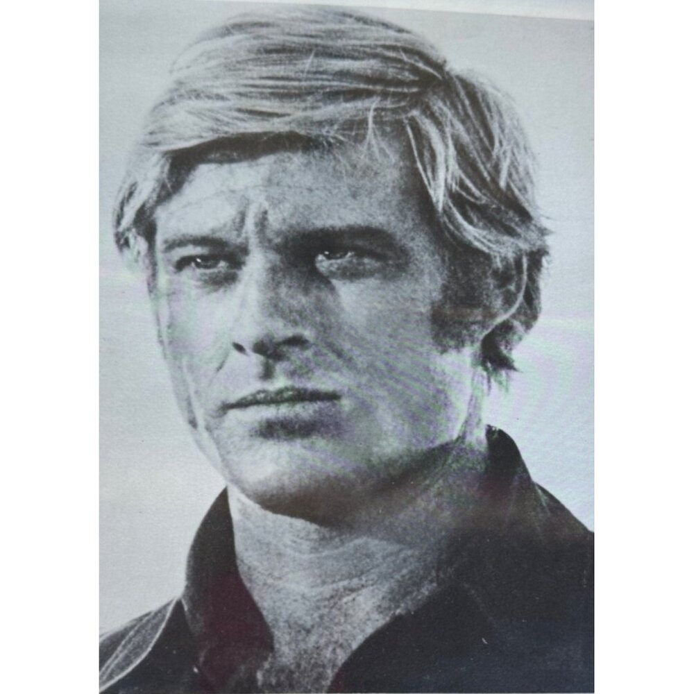 Black & White Robert Redford 8X10 Wall Poster Celebrity Photo Print